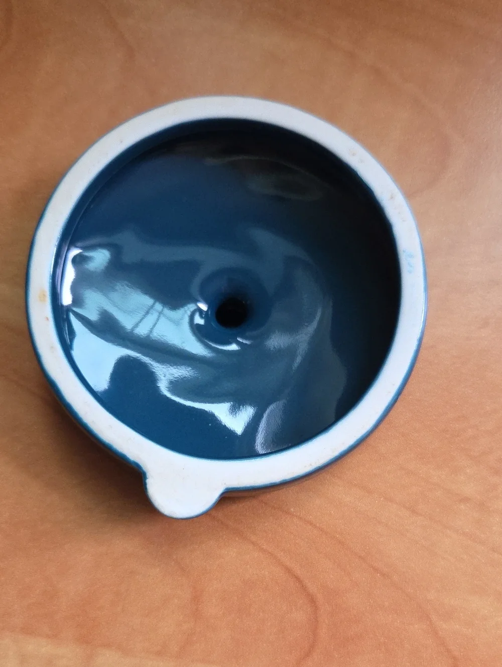 DAVIDsTEA Navy Blue Ceramic Dimpled Teapot – Tetsubin Style Steeper Pot